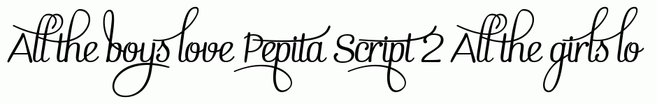 Pepita Script 2