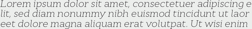 Cyntho Slab Pro ExtraLight Italic