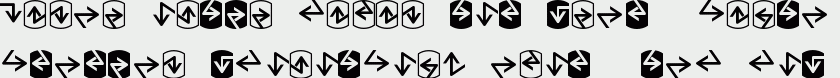 Palm Icons arrows