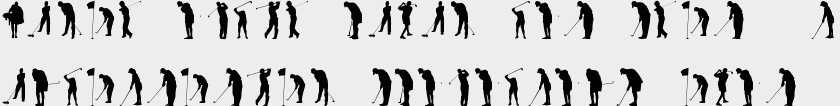 Palm Icons golfers