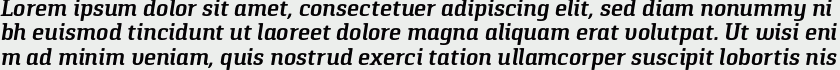 Pancetta Serif Pro SemiBold Italic