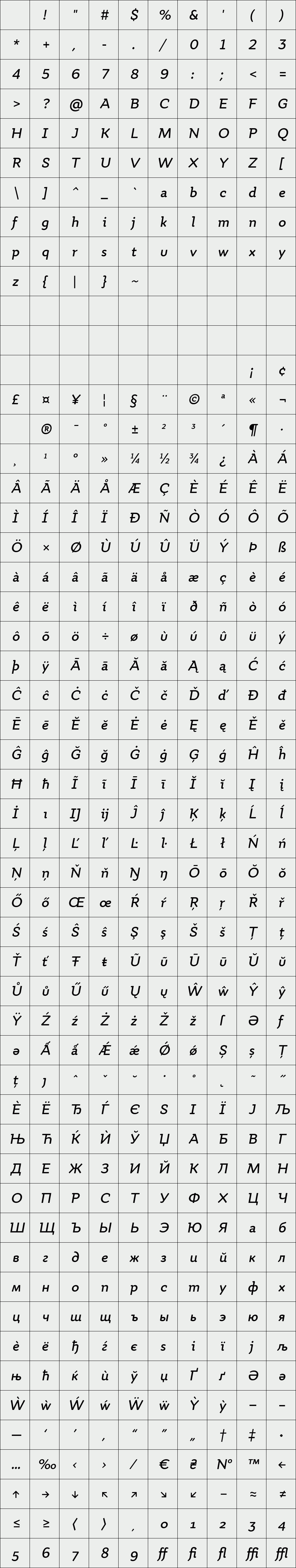 Quiza Pro SemiBold Italic