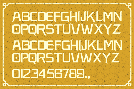 Knight Guardan typeface