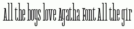 Agatha Font