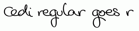 Cedi regular