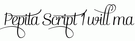 Pepita Script 1