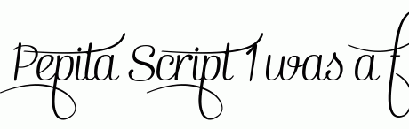 Pepita Script 1