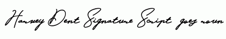 Harvey Dent Signature Script