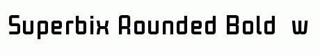 Superbix Rounded Bold 