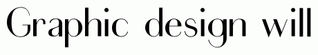 Sans Serif Didot