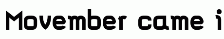 Movember