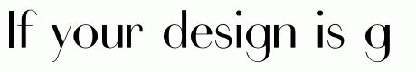 Sans Serif Didot