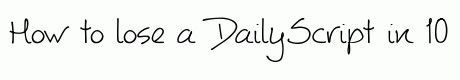DailyScript