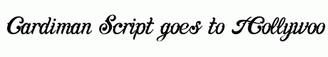 Cardiman Script