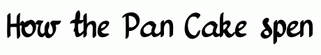 Pan Cake