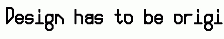 Monocrane Mono Bold
