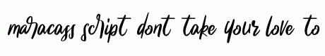 maracass script