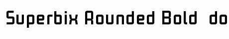Superbix Rounded Bold 