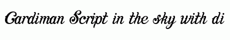 Cardiman Script