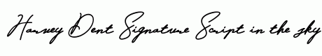 Harvey Dent Signature Script