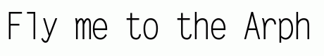 Arphic Extralight