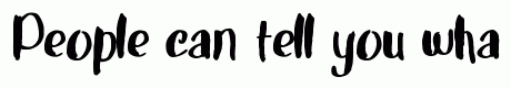 Handster Typeface