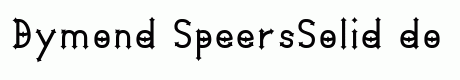 Dymond Speers-Solid