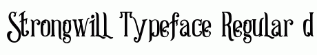 Strongwill Typeface Regular