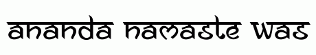 Ananda Namaste