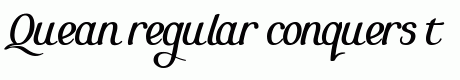 Quean regular