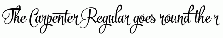 The Carpenter Regular