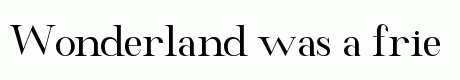 Wonderland