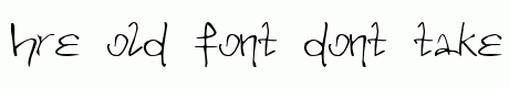 hre old font