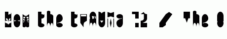 trAUMa 72 / The Orgians