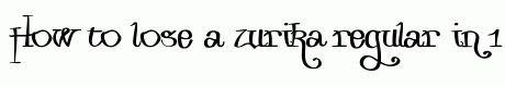 Zurika regular