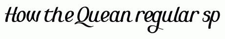 Quean regular