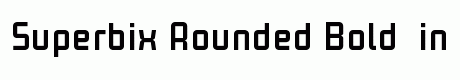 Superbix Rounded Bold 