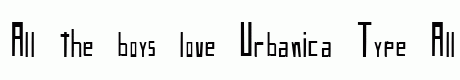 Urbanica Type