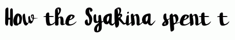 Syakina