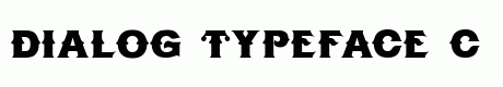 Dialog Typeface
