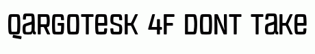 Qargotesk 4F