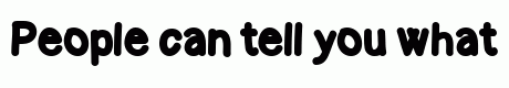 Cronic Sans Expanded Bold