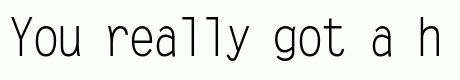Arphic Extralight