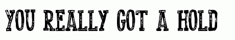 Roasted typeface