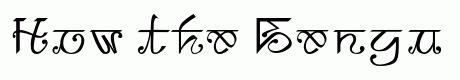 Bengali-Latin alphabet mix