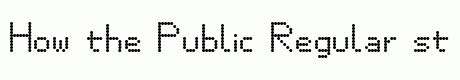 Public Regular