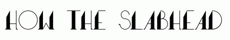Slabhead
