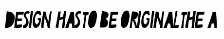 ThereYouGo Extra-condensed DemiBold Italic