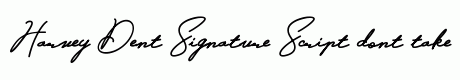 Harvey Dent Signature Script