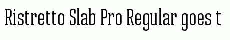 Ristretto Slab Pro Regular